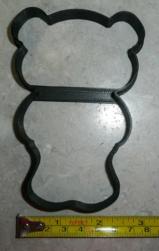 BEAR STANDING OUTLINE TEDDY GUMMY CARTOON STYLE COOKIE CUTTER USA PR3136 gallery