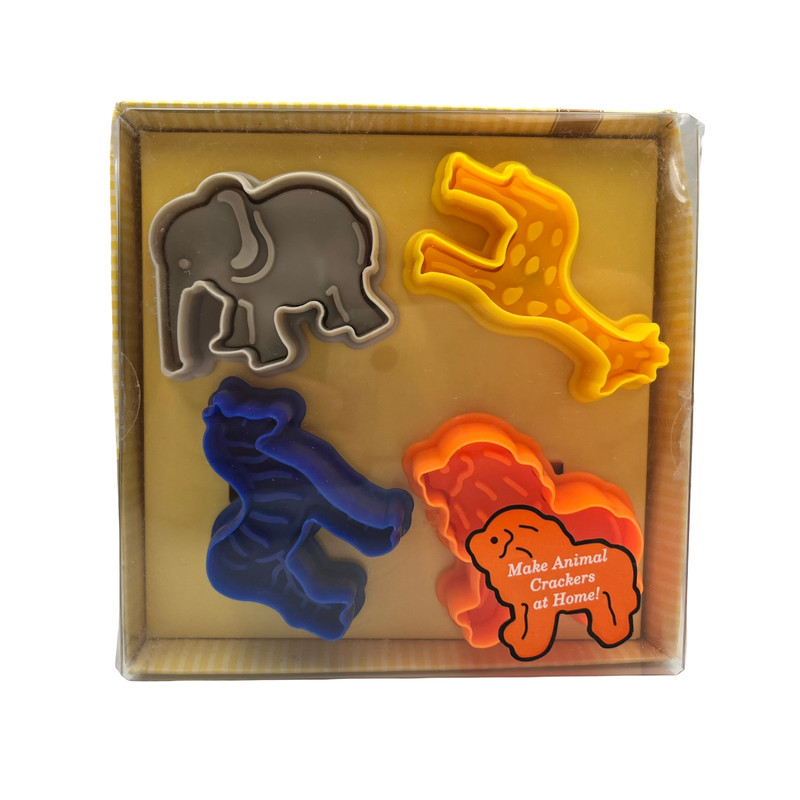 Mrs. Anderson's Baking Animal Cracker Cookie Cutter Set Spring Action