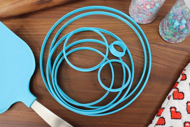 XL Circle Cookie Cutters - 8in Through 1in Concentric Cutters gallery