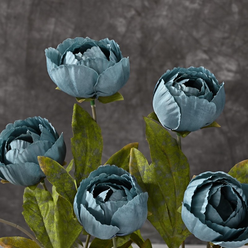 Waipfaru 6 Pcs Faux Peonies Artificial Flowers For Vase 27 Fake Silk Peonies gallery