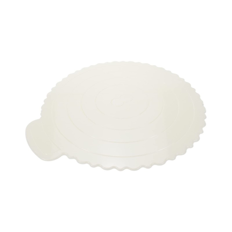 3 PCS Reusable Cake Boards Round Plastic Base for 4 6 8 Inch Cake Display Gold gallery