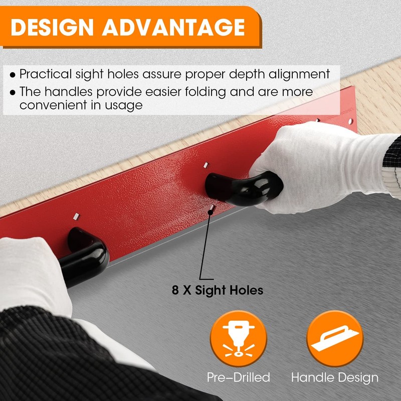 Sdsnte 24 In 16 Ga Steel Sheet Metal Folding Tool Grips For Creating Uniform gallery