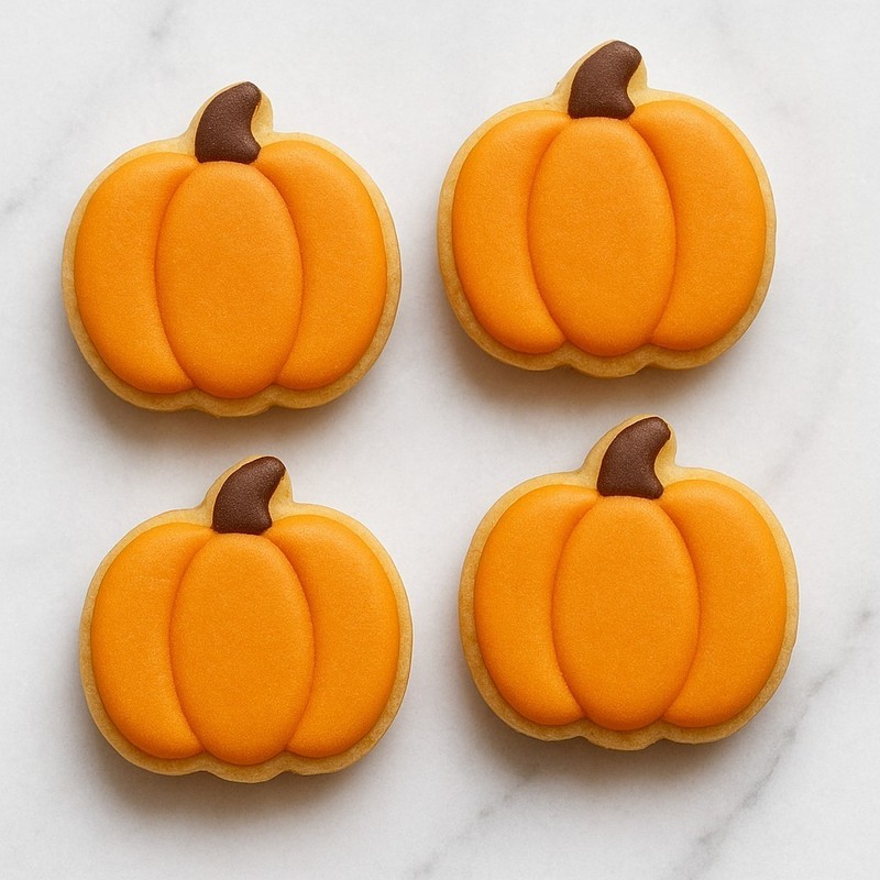 Mini Pumpkin 1.5'' Cookie Cutter Fall Halloween Farmers Market Thanksgiving Pie gallery