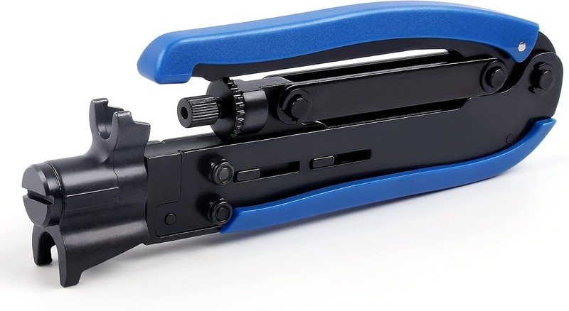 Coax Compression Tool – Coax Crimper and RG6 Coaxial Crimper for RG6, RG59