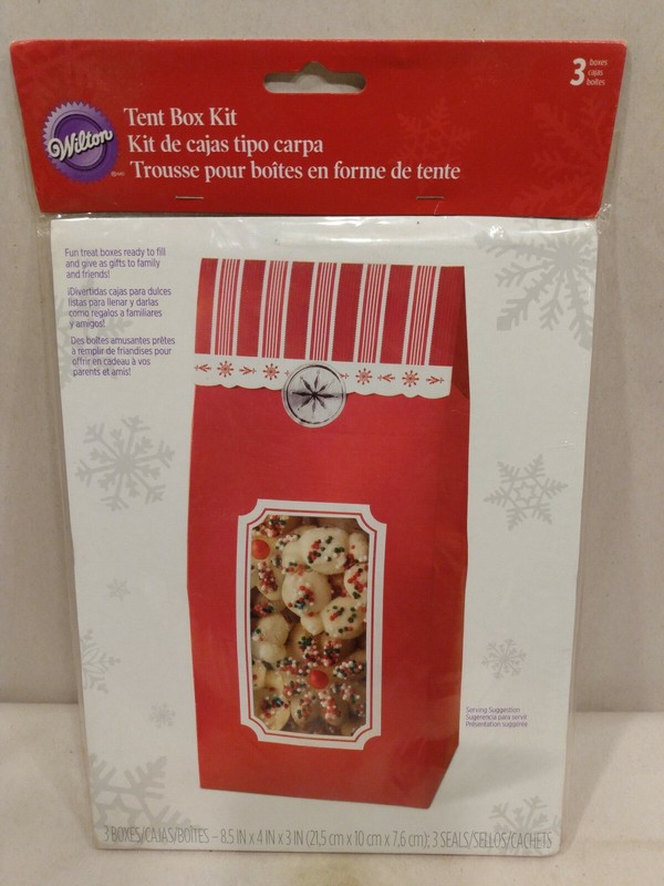 6 WiltonTent Box Kit Valentines Day New in Package gallery
