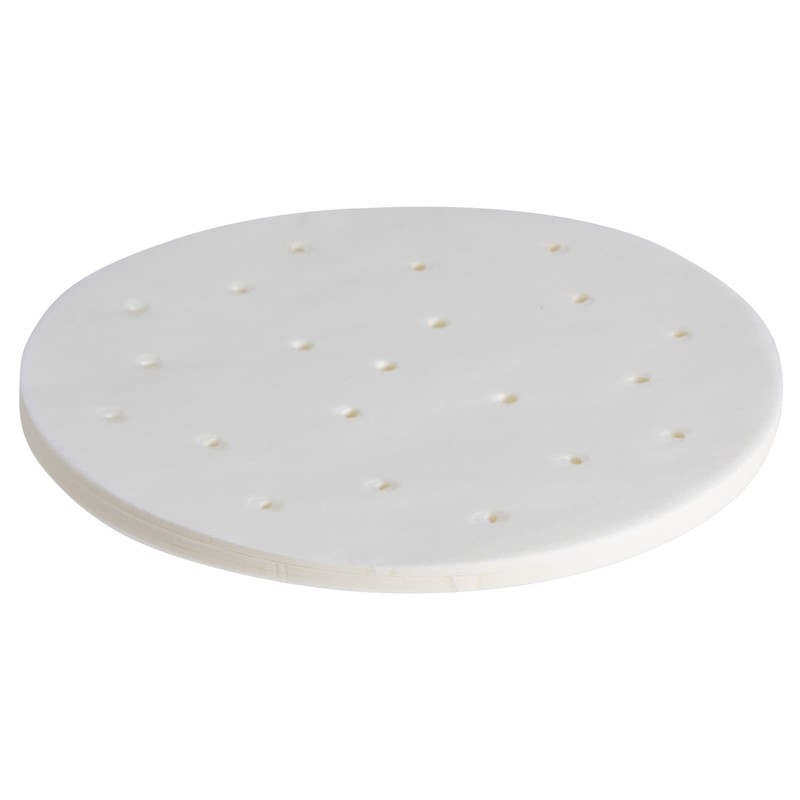 Juvale Air Fryer Liners Disposable - 8-Inch White, 8 inches, 8 Inch gallery