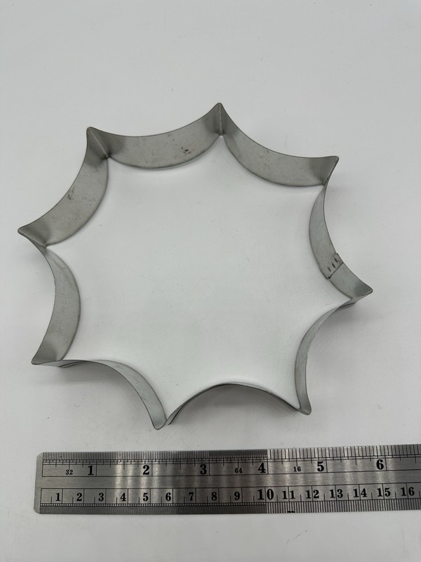 Spider Web Cookie Cutter 6 Inch Ann Clark- Halloween, US Tin Plated Steel gallery