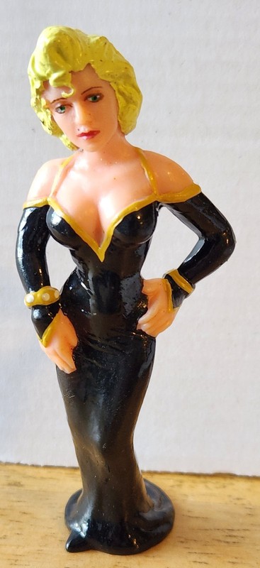 Madonna Cake Topper 1990 3.5" Set of 4 Brethless Mahoney and Dick Tracy gallery