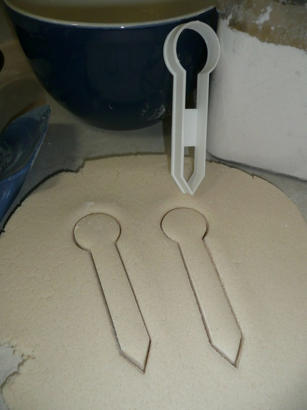 CROCHET HOOK KNITTING NEEDLE BALL OF YARN CRAFTING SET OF 3 COOKIE CUTTER PR1425 gallery
