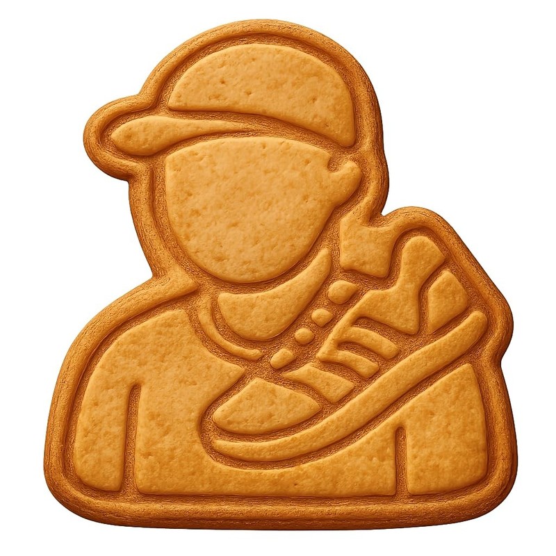 Translucent Sneakerhead Cookie Cutter & Stamp, Fondant & Clay - 4x3.5 gallery