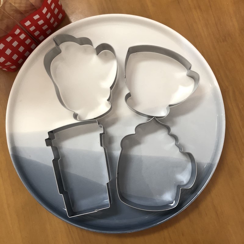 Large Coffee Cup Cookie Cutter Set4 Piececoffee Mug Hot Cocoa Mug Lette Teacup C gallery