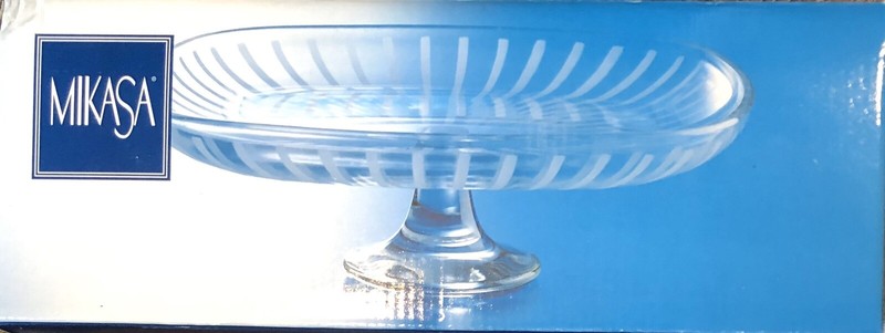 Mikasa Footed Cake Plate