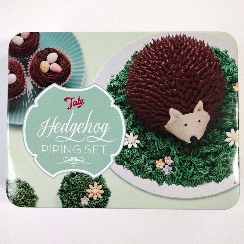 Tala Hedgehog Piping Set in Tin Instructions 2 Tips 2 Plunger Cutters gallery