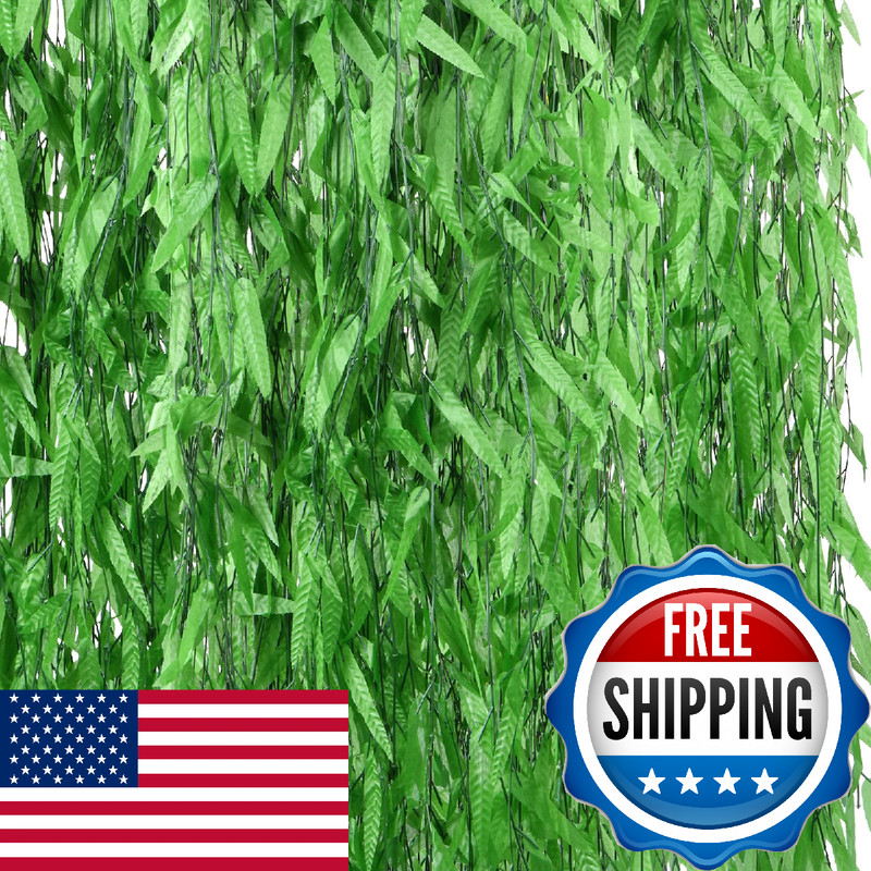 HONVONTU 200 Strands 1200FT Fake Ivy Leaves Artificial Ivy Greenery Garland Faux