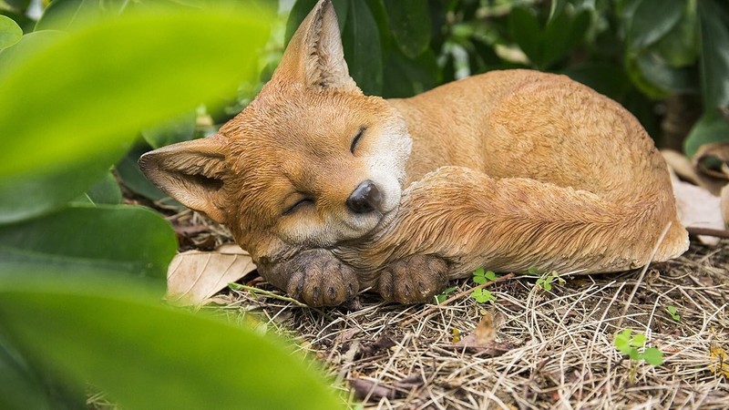sleeping fox Resin, plaster, soap, candle mold 0-94 gallery