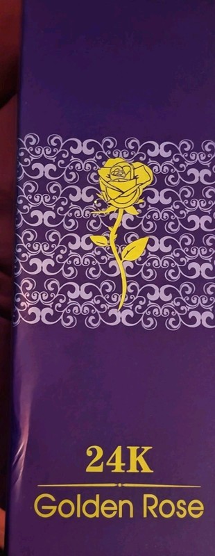 24K Gold Foil Dipped Rose Stem and Flower – Gold Plated