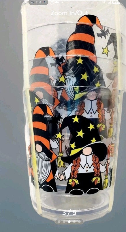 Halloween Double Old Fashioned Glasses by 13th And Elm Set Of 4 Knome Cups gallery