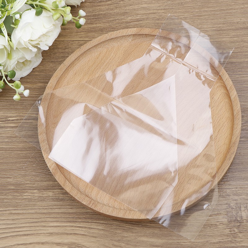Transparent Japanese Triangle Rice Ball Packaging Bag Seaweed Onigiri Sushi Bag gallery