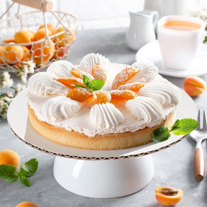 8 Pcs Cake Boards 10 inch Round, Food-Grade White Cake Board Rounds, Sturdy C... gallery