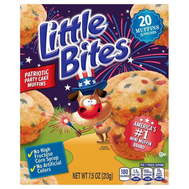 Little Bites Party Cake Muffins, 5 individual packs, 1.5 Ounce (Pack of 5) gallery