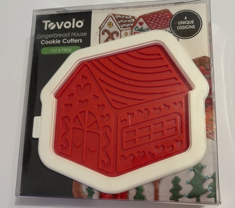 Lot Of 2 Gingerbread House & Winter Wonderland Cookie Cutter Kits NEW Tovolo gallery