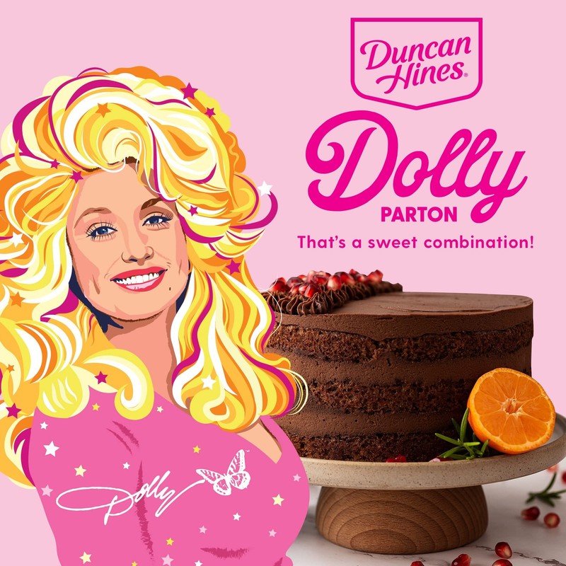 Duncan Hines Dolly Parton's Favorite Chocolate Buttercream Flavored 1 Pound gallery