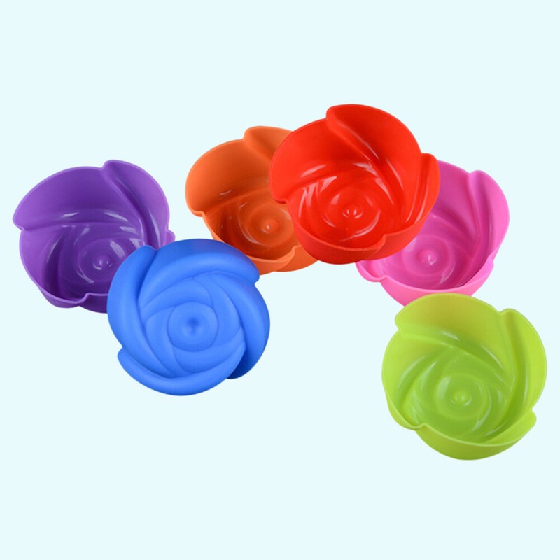 12PCS Silicone Cake Decorating Cupcake Muffin Cup Cupcake Baking Tool Baking gallery