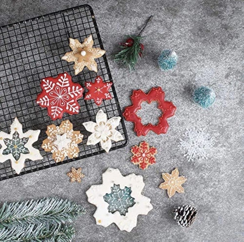 Snowflake Cookie Cutter Set 9Pcs gallery