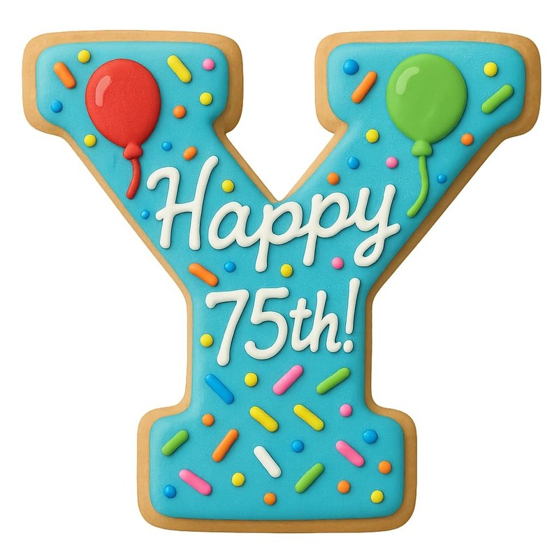3 inches Varsity Letters Cookie Cutter for Baking & Fondant Clay Gifts - Y gallery