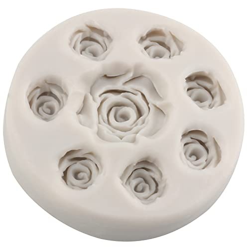 Rose Silicone Candy Mold Mini Flower Fondant Chocolate Molds For Cake Style L gallery