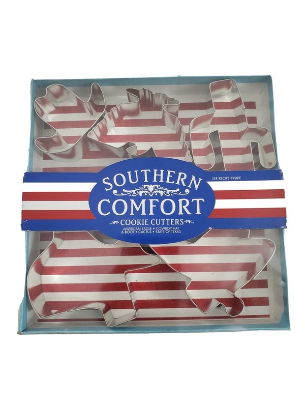Fox Run Cookie Cutter Set of 5 Stainless Steel. STATE OF TEXAS THEMES.