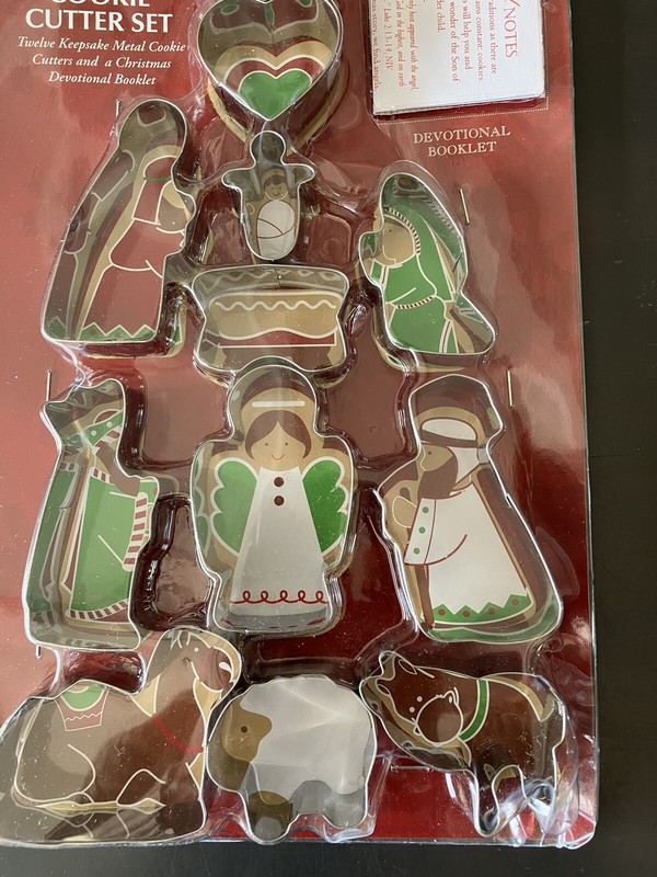 Nativity Story Cookie Cutter Set Of 12 pcs Christmas New In Pkg gallery
