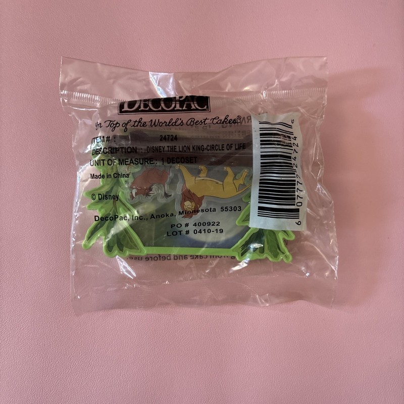 DecoPac Disney The Lion King Circle of Life DecoSet Cake Topper