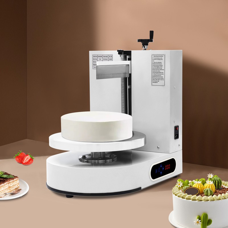 4-12 in Electric Cake Cream Spreading Coating Machine Cake Cream Decorating NEW gallery
