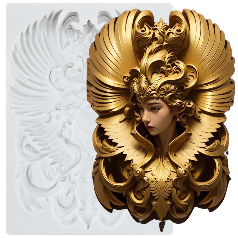 Queen Silicone Molds Elf Queen Fondant Cake Decorating Tools Cupcake Topper