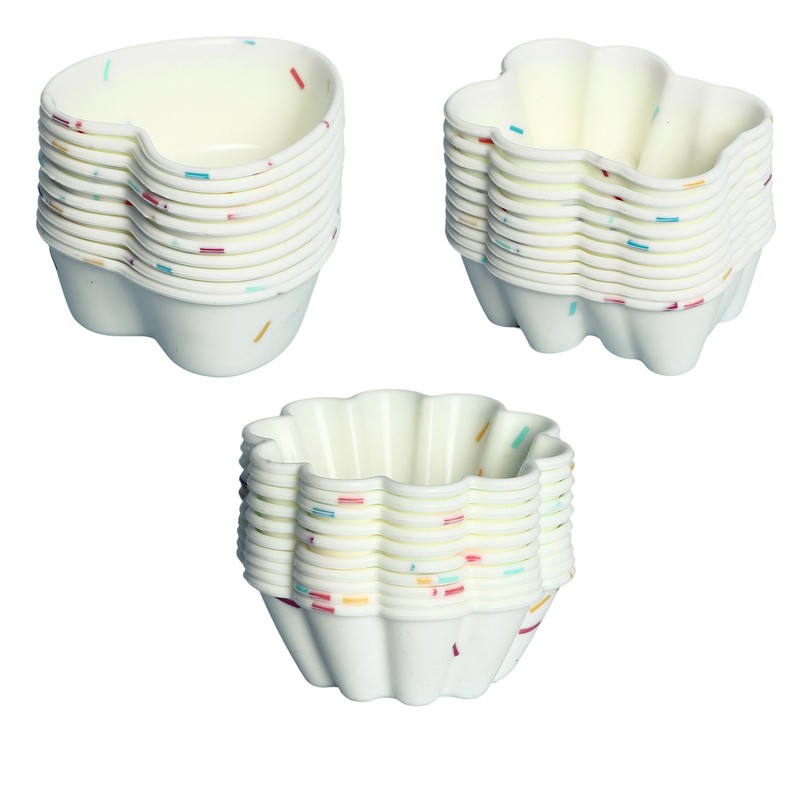 10Pcs Baking Cake Pan Kitchen Baking Mould Heat Resistant Mini Cake Mold Party gallery