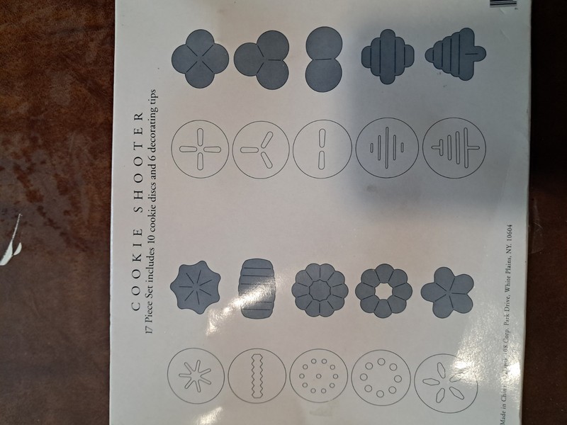 Dansk Cookie Shooter NIB gallery