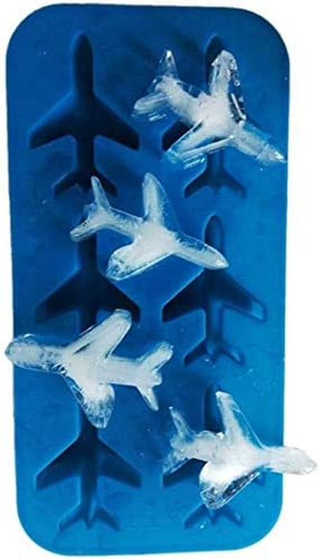3D Airplane Ice Cube Trays, Plane Aircraft Silicone Chocolate Candy Mold Fondant gallery