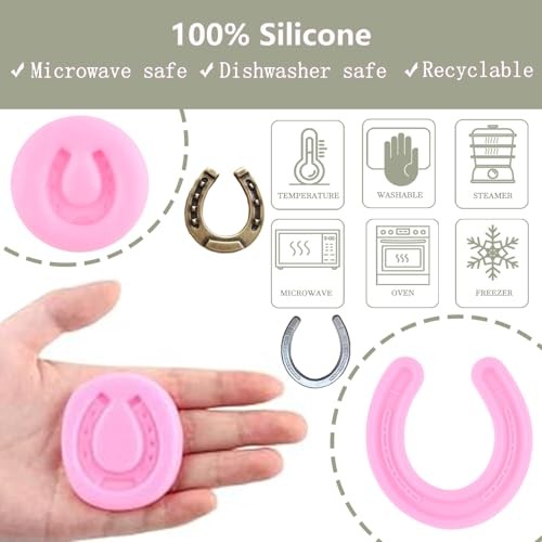 Horse Silicone Molds Horseshoe Hoof Fondant Molds Horseshoe Chocolate Style D gallery