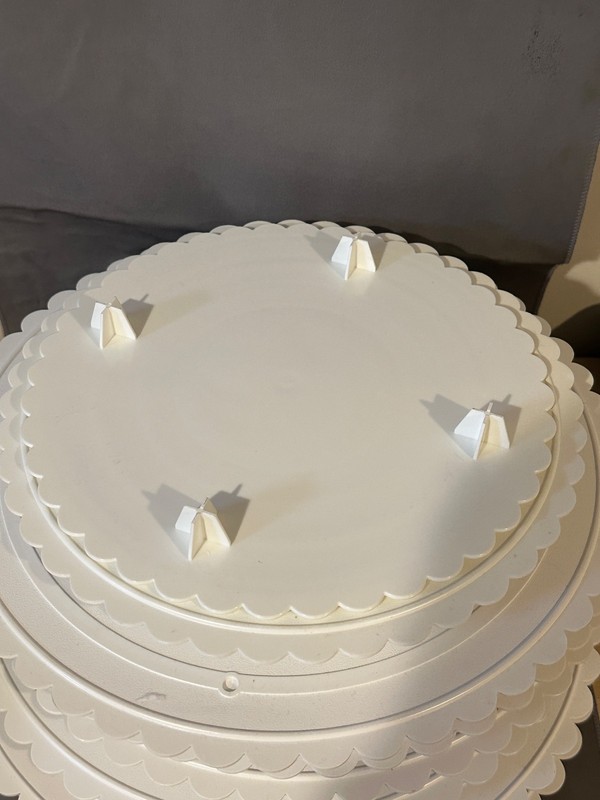 Wilton Cake Seperators Dividers Various Sizes 8", 10", 11", 13", 14" You Pick gallery