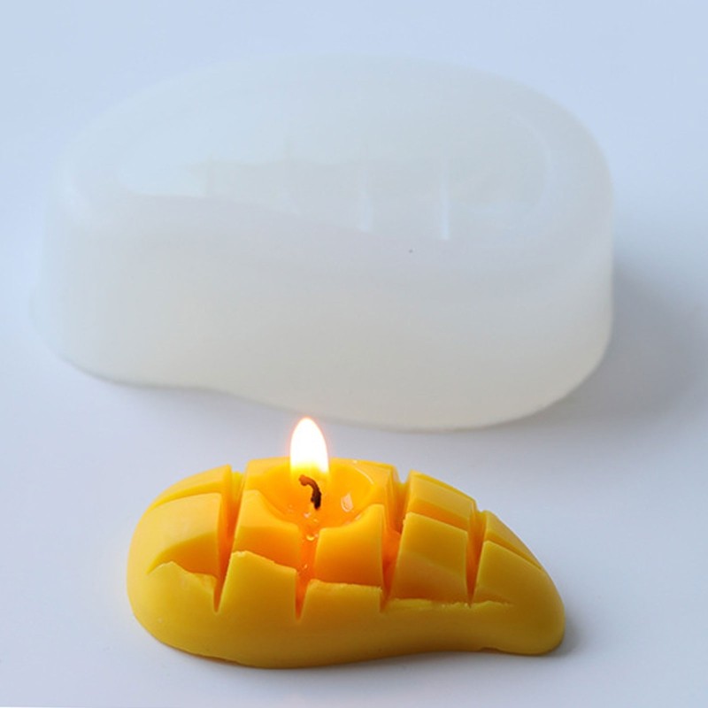 Creative Mango-Shape Cake Silicone Mold Chocolate Candy Mold Polymer Craft A gallery