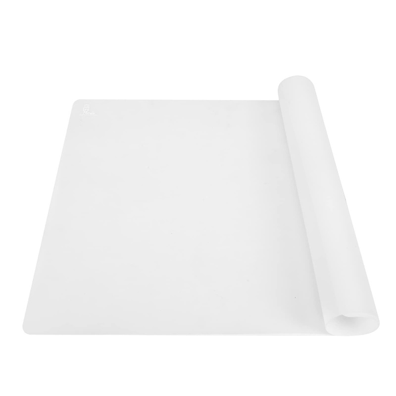 Thick Silicone Counter Mat Large 23.4″by15.6″, Heat 23.4″L x 15.6″W, Clear
