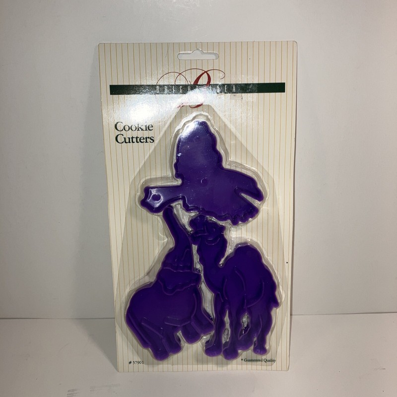 VTG Set of 3 Bright Idea Camel Elephant Eagle Animal Birthday Cookie Cutters