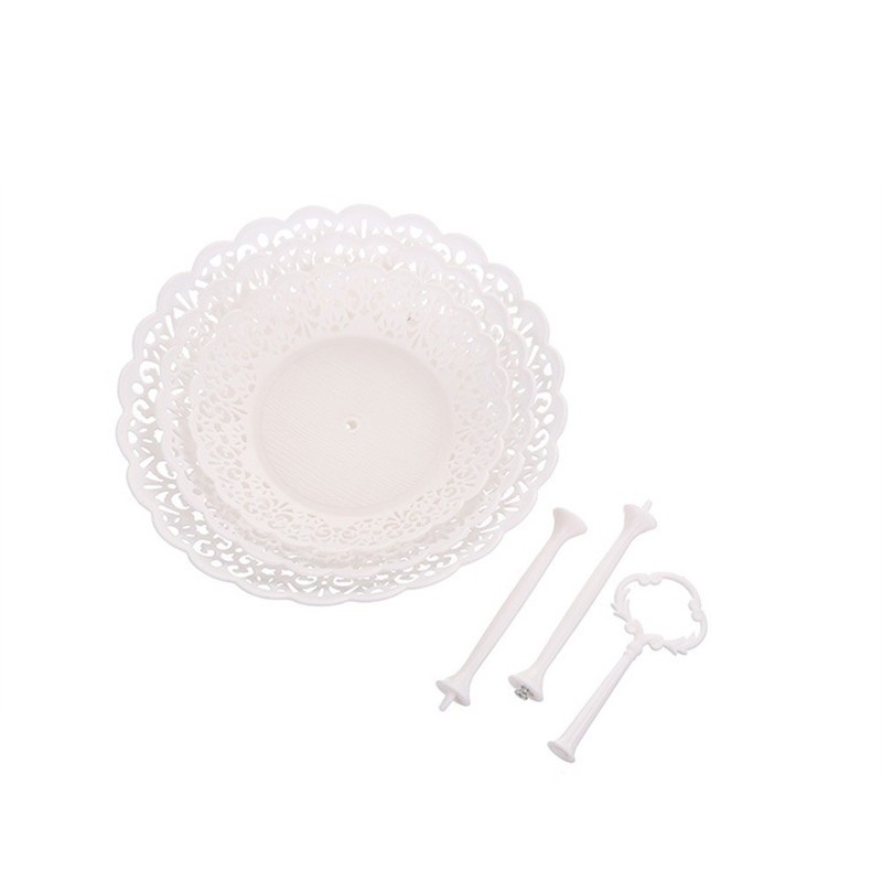Three Tier Cake Display Stand Plate For Afternoon Tea Party Wedding Decor gallery