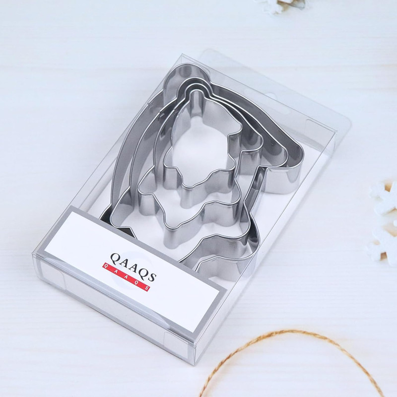 Pig Cookie Cutter Set Large - 5 Inch, 4 Inch, 3 Inch, 2 Inch - Cute Piggy Farm A gallery