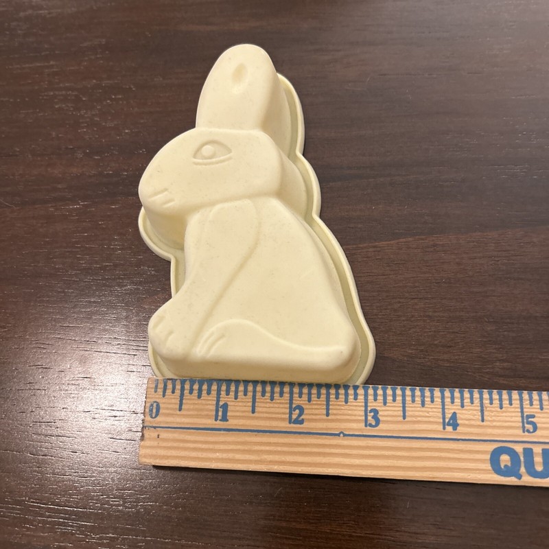 Easter Bunny Cake Pan Bakeware Rabbit 6” Silicone Mold Mini Cupcake Chocolate gallery