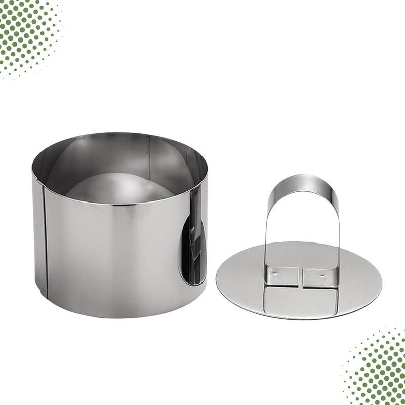 2Sets Stainless Steel Mold Multi-Function Rice Press Mold for Home Kitchen Use