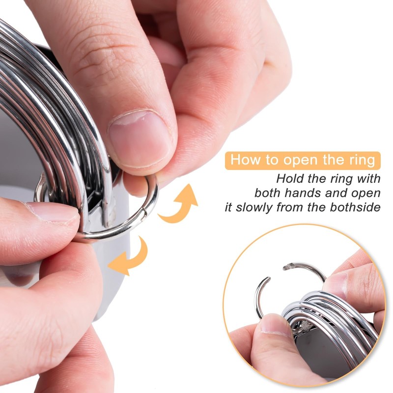 Biscuit Cutter Set Round Cookie Cutters with Handle 5 Pieces Stainless gallery