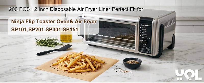 12-Inch 200PCS Disposable Air Fryer Paper Liners for Air Fryer gallery
