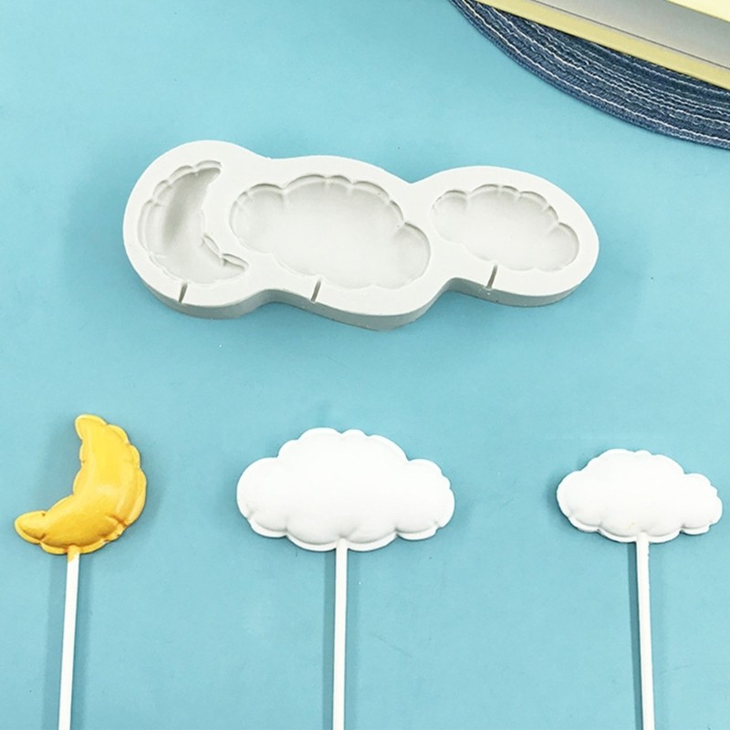 Durable Heat Resistant Silicon Star Heart Cloud Molds For Professional Home gallery
